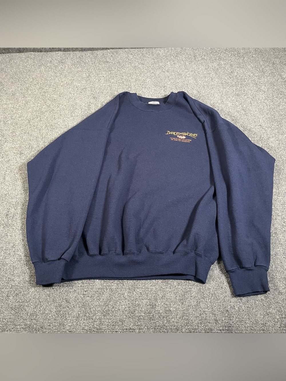 Vintage Dances With Wolves Sweatshirt Men’s 2xl Xxl 80s 90s Movie Cast Promo